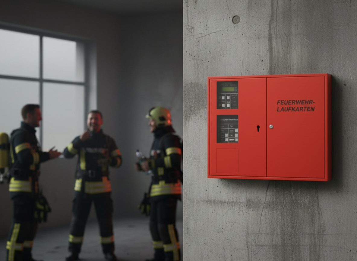 Feuerwehrlaufkarten - Abnahme Feuerwehr