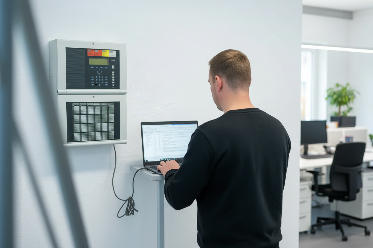 Wartung und Instandhaltung einer Brandmeldeanlage