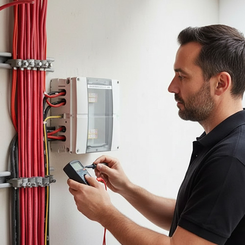 Verkabelung einer BMA