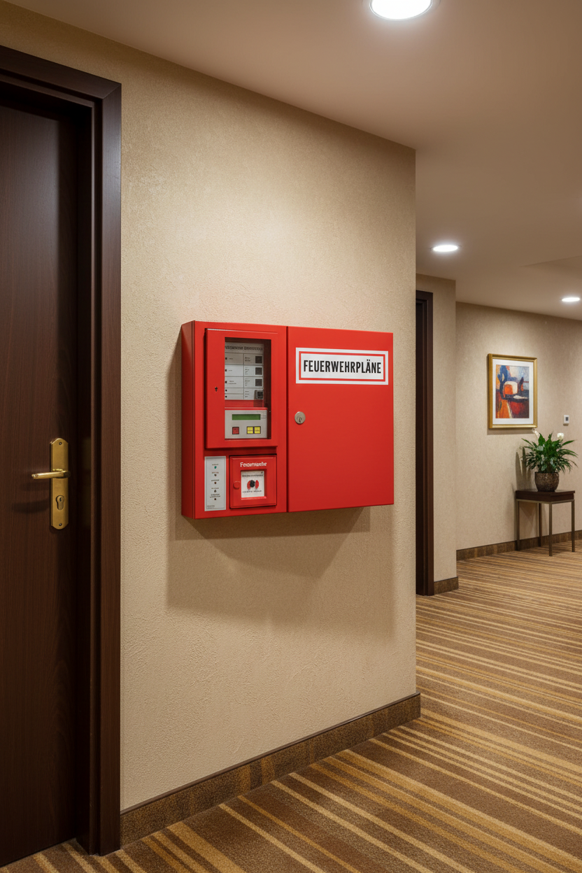 Feuerwehrlaufkartengehäuse 850091 von ESSER