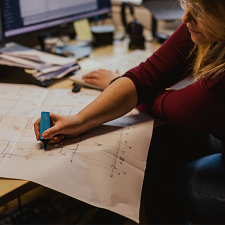 Pläne zeichnen in unserem CAD-Büro in Wartenberg