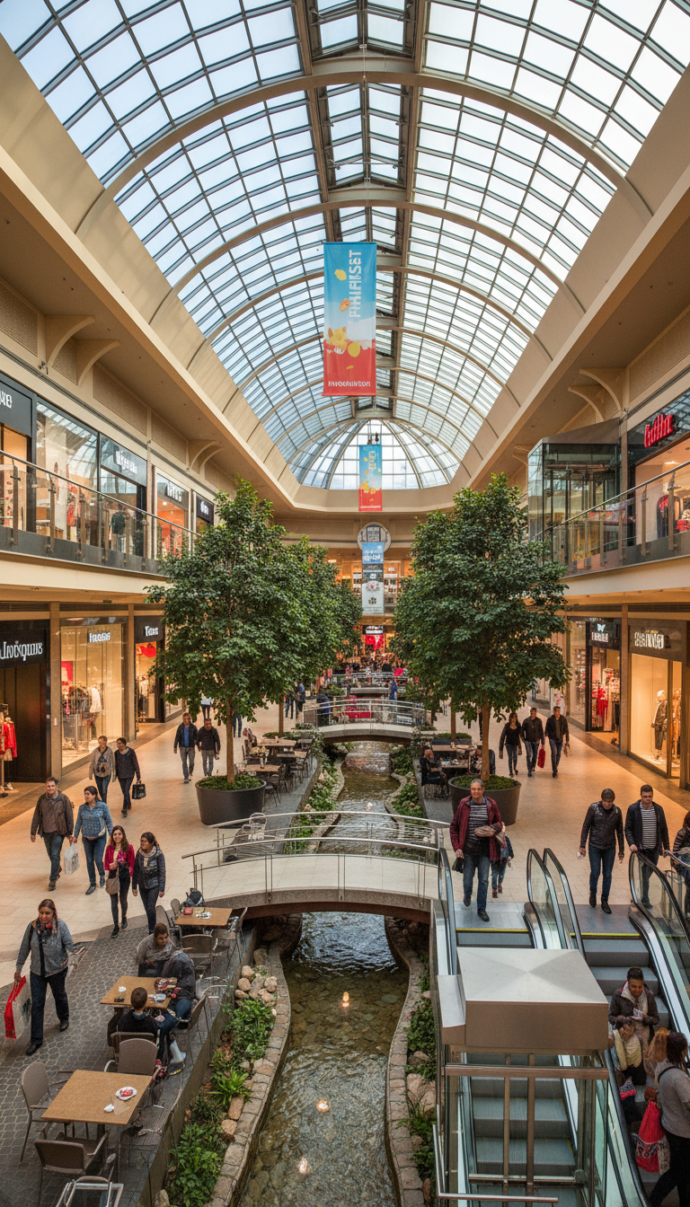 Überfallanlagen für Einkaufszentren Überfallanlagen für Einkaufszentren