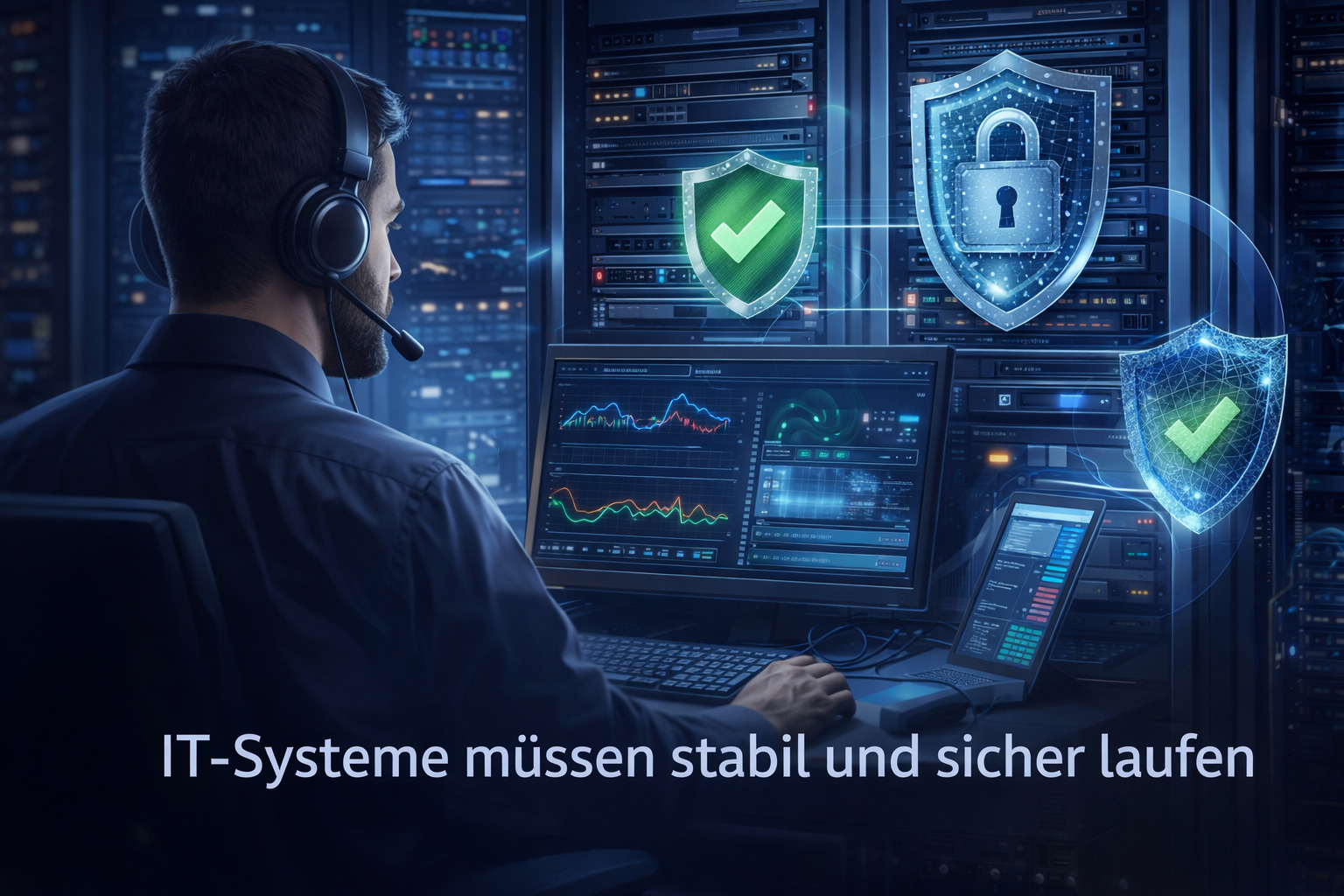 IT-Systeme müssen stabil und sicher laufen IT-Systeme müssen stabil und sicher laufen