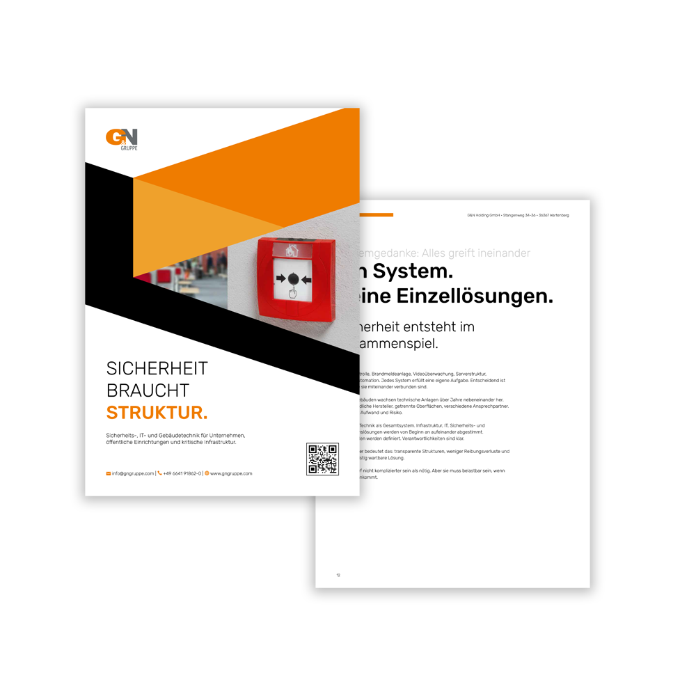 Imagebroschüre der G&N Gruppe