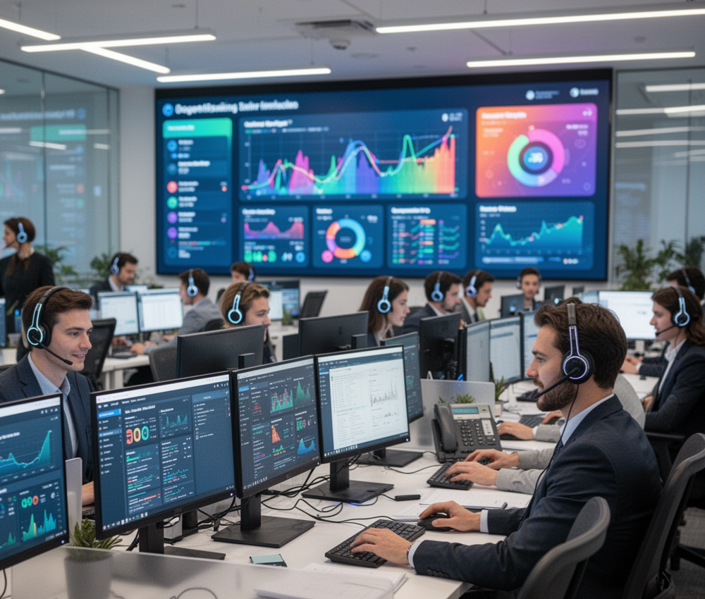 Moderne Contact Center Systeme bündeln verschiedene Kommunikationskanäle in einer Omnichannel Contact Center Plattform.