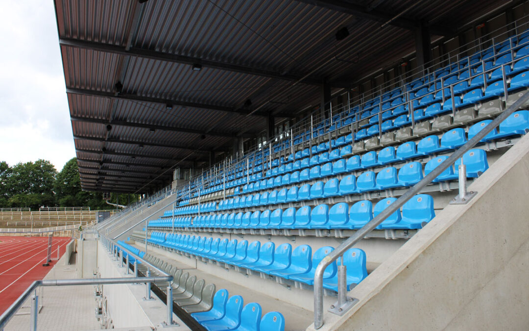 Beschallungssystem für die Nordtribüne im Heinz-Steyer-Stadion Dresden