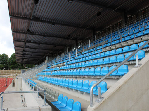 Beschallungssystem für die Nordtribüne im Heinz-Steyer-Stadion Dresden