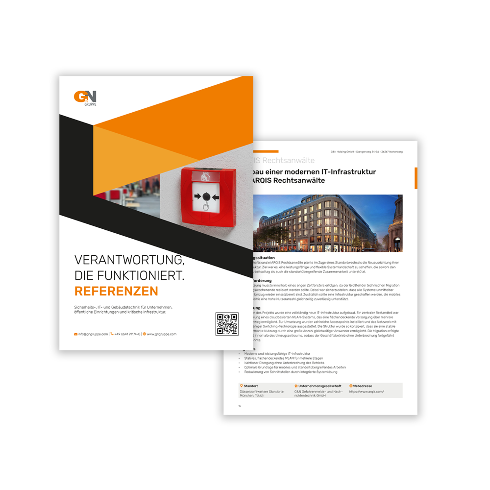 Referenzbroschüre der G&N Referenzbroschüre der G&N