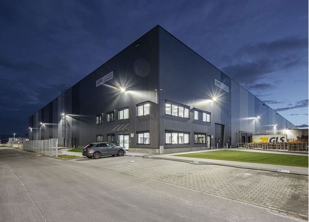 Logistikpark Brandmeldeanlage Großobjekt Industriehalle Brandschutzsystem