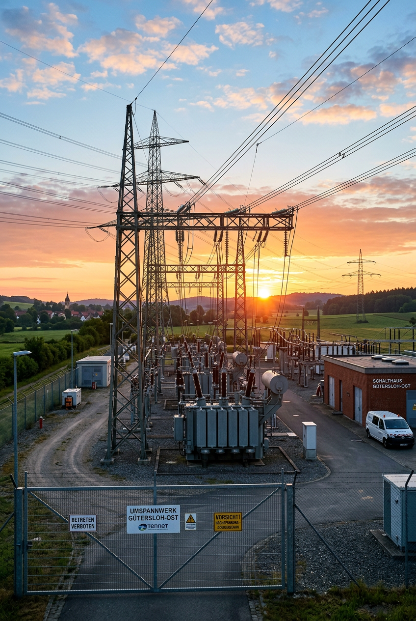Umspannwerk - wir sichern kritische Infrastrukturen