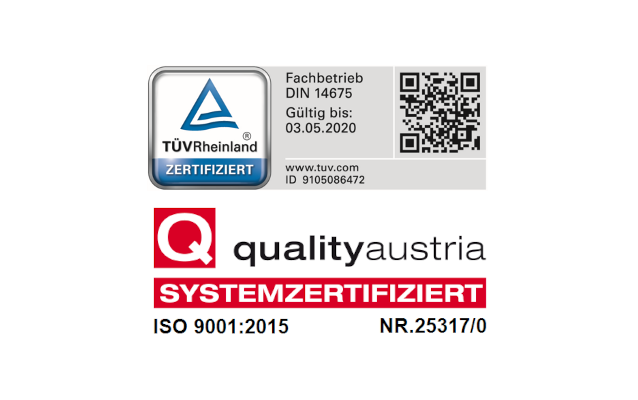 Zertifizierung WIESENT